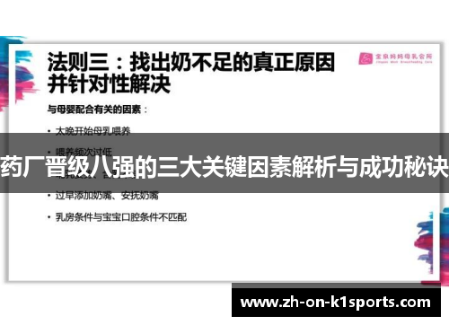 药厂晋级八强的三大关键因素解析与成功秘诀